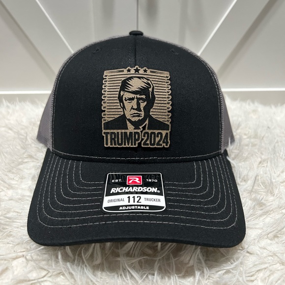 TRUMP 2024 Laser engraved Richardson 112 trucker hat. - Picture 8 of 8